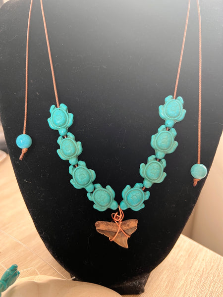 Corded slide Necklace