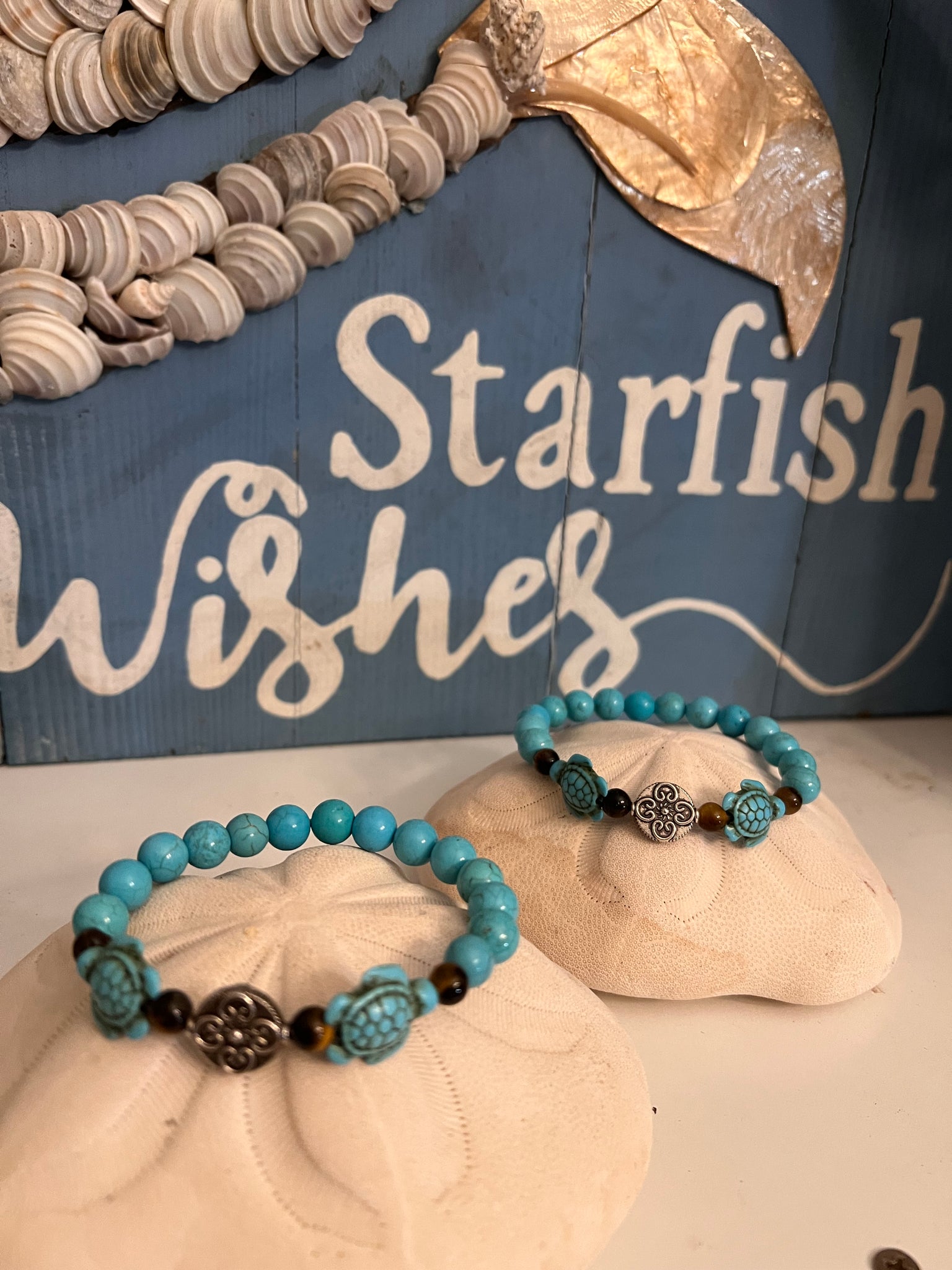 Medallion Turtle Bracelet