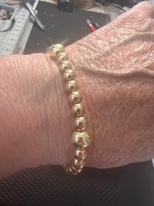 Gold Hematite Bracelet