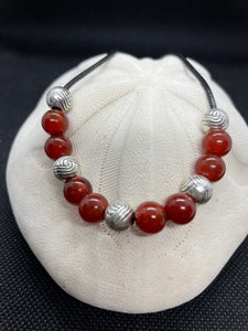 Manly Carnelian Necklace